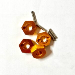 【01】鋁製六角結合器(含插銷) 12mm