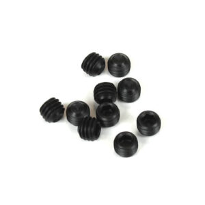 TKR1603 – M5x4mm Set Screws (black, 10pcs) / TKR1603 – M5x4mm 止付螺絲 (黑色, 10入)