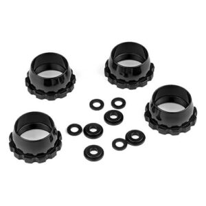 TKR6730 – Shock Adjustment Collar and Guide Set (for 16mm springs, 13mm shocks) / TKR6730 – 避震調整環與導座組 (for 16mm springs, 13mm shocks)