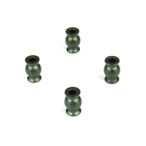 TKR8052A – Pivot Balls (6.8mm, camber, str links, almnm, centered, 4pcs) / TKR8052A – Pivot Balls (6.8mm, camber, str links, almnm, 中央ed, 4入)