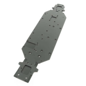 TKR9508 – Chassis (4mm, black ano, SCT410 2.0) / TKR9508 – 底盤 (4mm, 黑色陽極, SCT410 2.0)